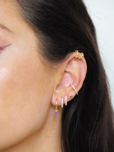 Load image into Gallery viewer, Floral Gold Ear Cuff