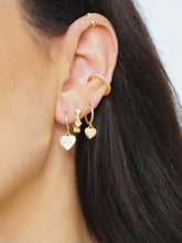 Load image into Gallery viewer, Lover Pave Hoops