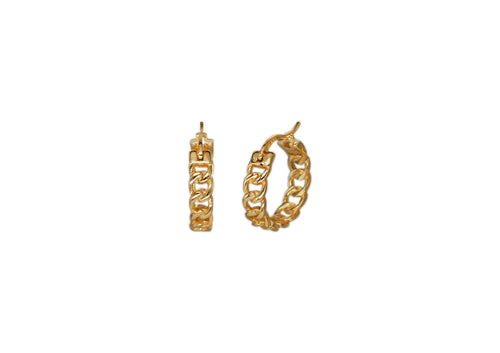 Figaro Chain Hoops