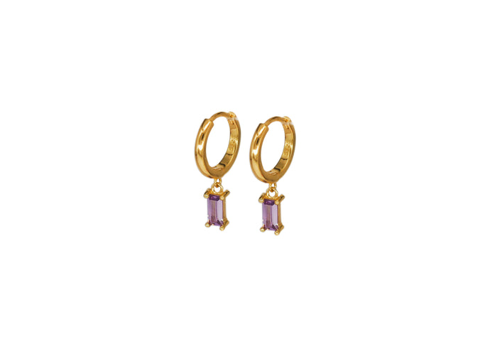 Lilac Piet Hoops