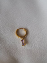 Load image into Gallery viewer, Lilac Piet Hoops